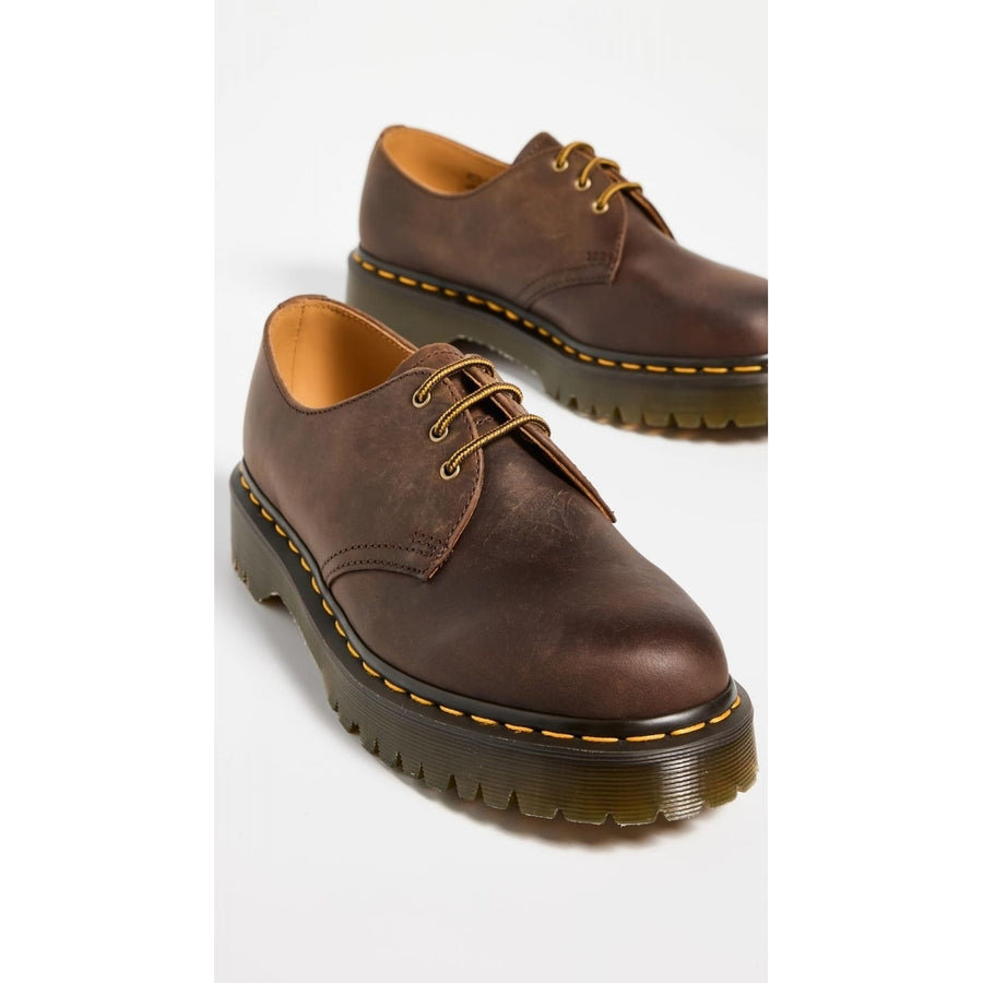 Dr. Martens 1461 Bex Smooth Oxford Lace Up Shoes Black Unisex Size 8 Image 1