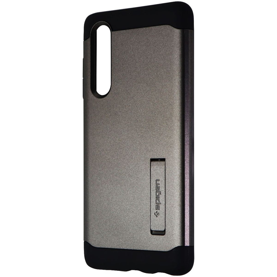 Spigen Slim Armor Series Case with Kickstand for Huawei P30 (2019) - Gunmetal Image 1