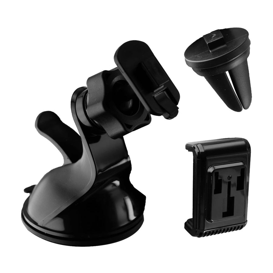 SCOSCHE Universal 3-in-1 Car Phone Mount - Black Image 1