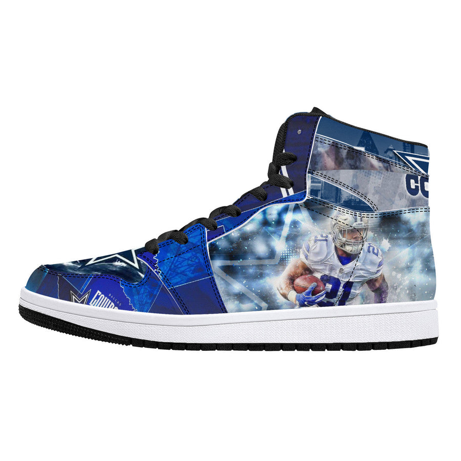 Dallas Football Shoes Sneakers Image 1