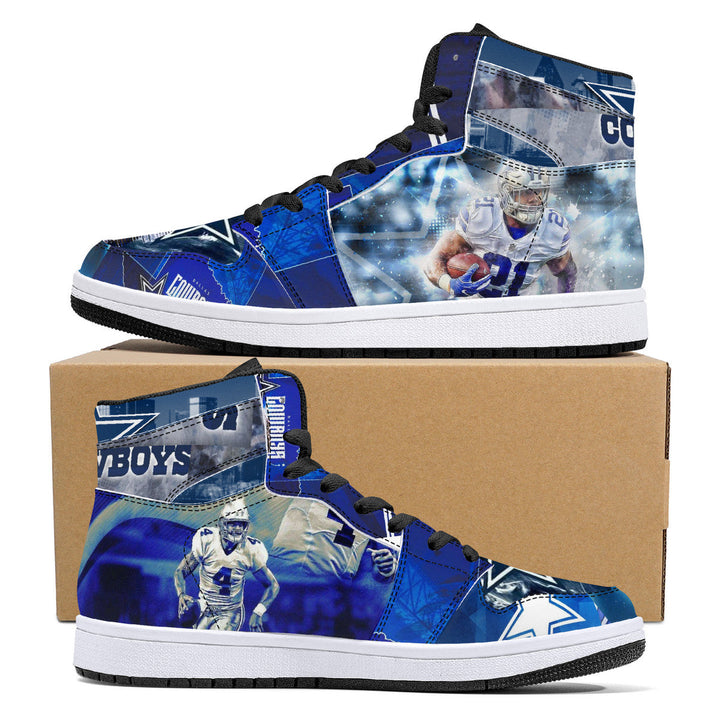 Dallas Football Shoes Sneakers Image 7