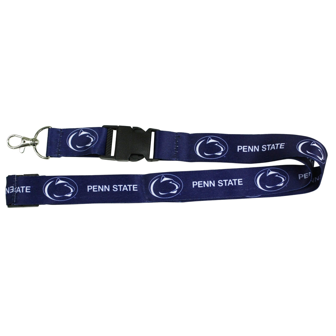 Ultimate Sports Fan Lanyard - Penn State Nittany Lions Lanyard Durable Polyester Quick-Release Buckle and Heavy-Duty Image 1