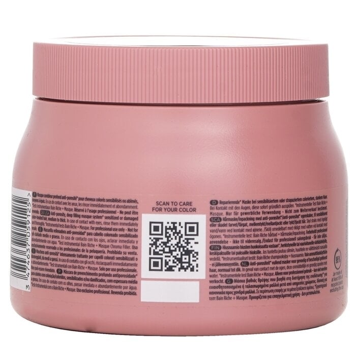 Kerastase - Chroma Absolu Masque Chroma Filler (For Sensitized or Damaged Color Treated Hair)(500ml/16.9oz) Image 3