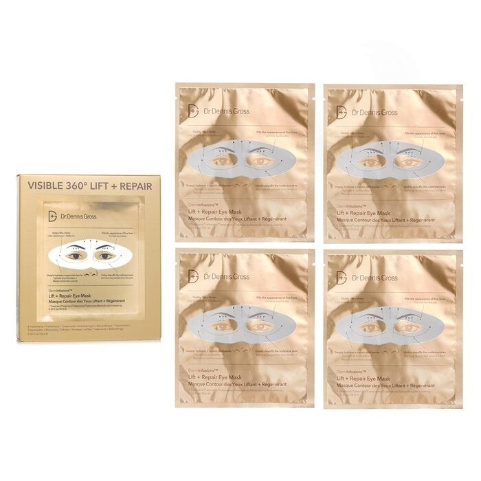 Dr Dennis Gross - DermInfusions Lift + Repair Eye Mask(4pcs) Image 1