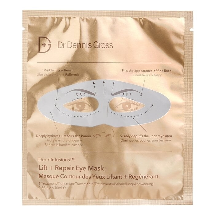 Dr Dennis Gross - DermInfusions Lift + Repair Eye Mask(4pcs) Image 2