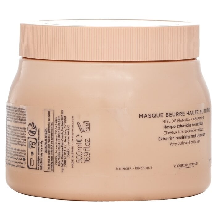 Kerastase - Curl Manifesto Masque Beuue Haute Nutrition Hair Mask (For Very Curly And Coily Hair)(500ml/16.9oz) Image 2