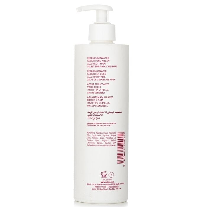 Guinot - Demaquillante Micellaire Cleansing Water(500ml/16.9oz) Image 2