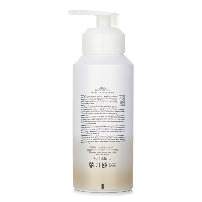 Kanebo - Sensai Absolute Silk Micro Mousse Wash(180ml) Image 2