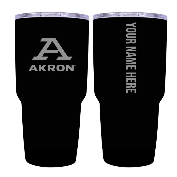 Akron Zips Customizable 24 oz Insulated Stainless Steel Tumbler Officially Licensed Collegiate Product Image 2