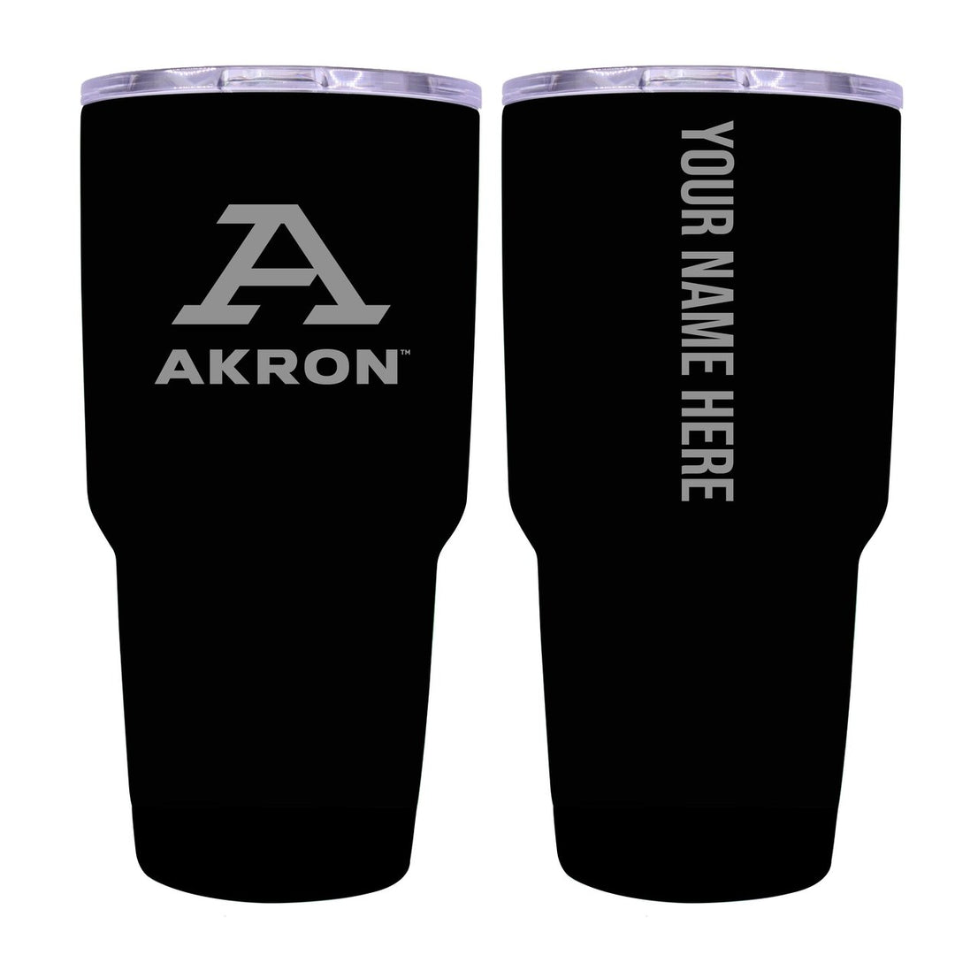 Akron Zips Customizable 24 oz Insulated Stainless Steel Tumbler Officially Licensed Collegiate Product Image 1