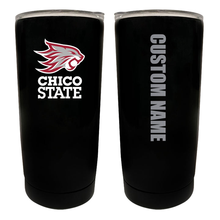 California State University Chico Customizable 16 oz Stainless Steel Insulated Tumbler Officially Licensed Collegiate Image 1