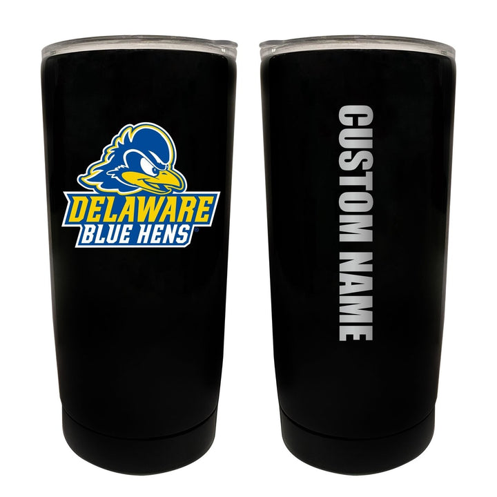 Delaware Blue Hens Customizable 16 oz Stainless Steel Insulated Tumbler Officially Licensed Collegiate Product Image 1