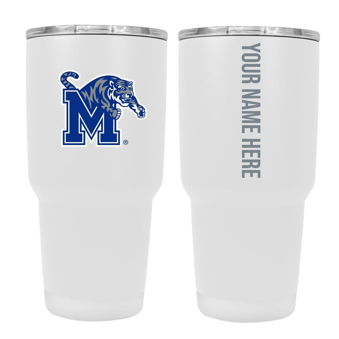 Memphis Tigers Customizable 24 oz Insulated Stainless Steel Tumbler Officially Licensed Collegiate Product Image 2