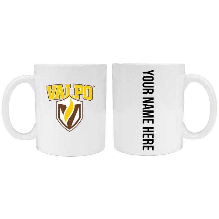 Valparaiso University Customizable 12 oz Ceramic Coffee Mug Officially Licensed Collegiate Product Image 1