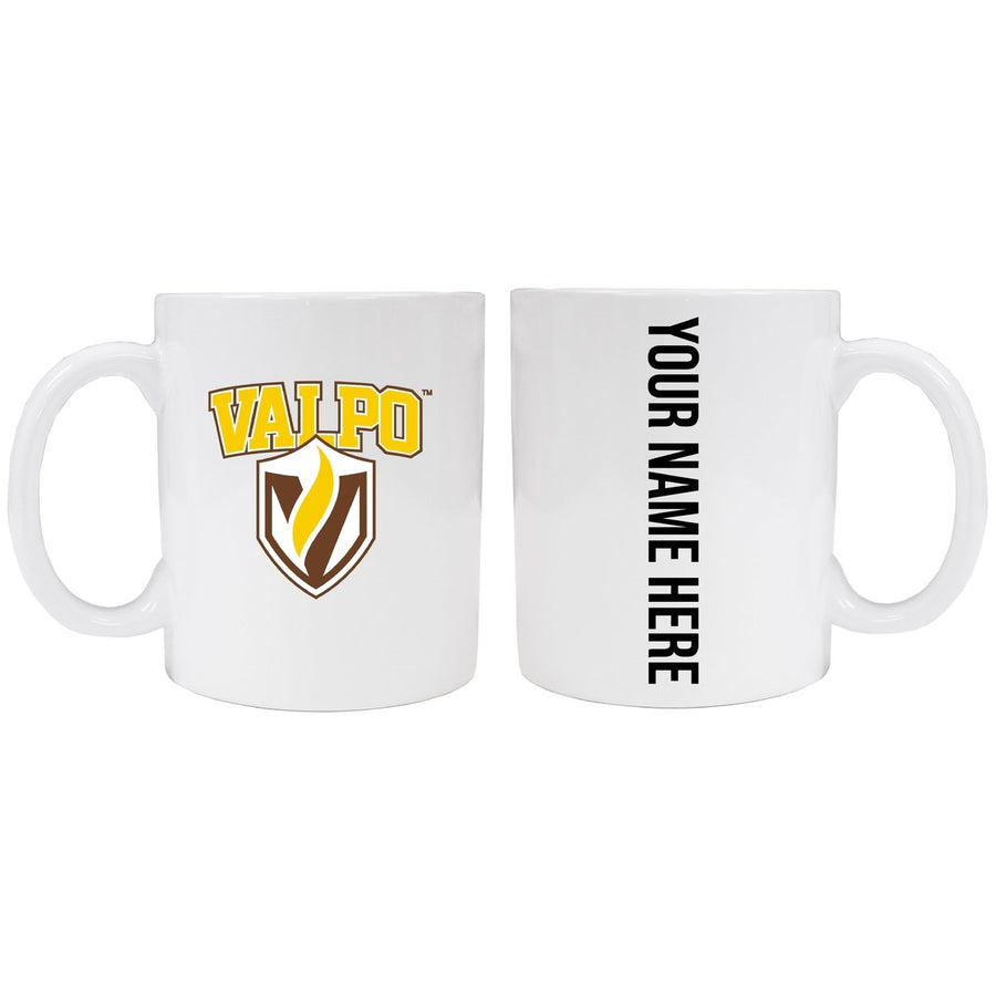 Valparaiso University Customizable 12 oz Ceramic Coffee Mug Officially Licensed Collegiate Product Image 1