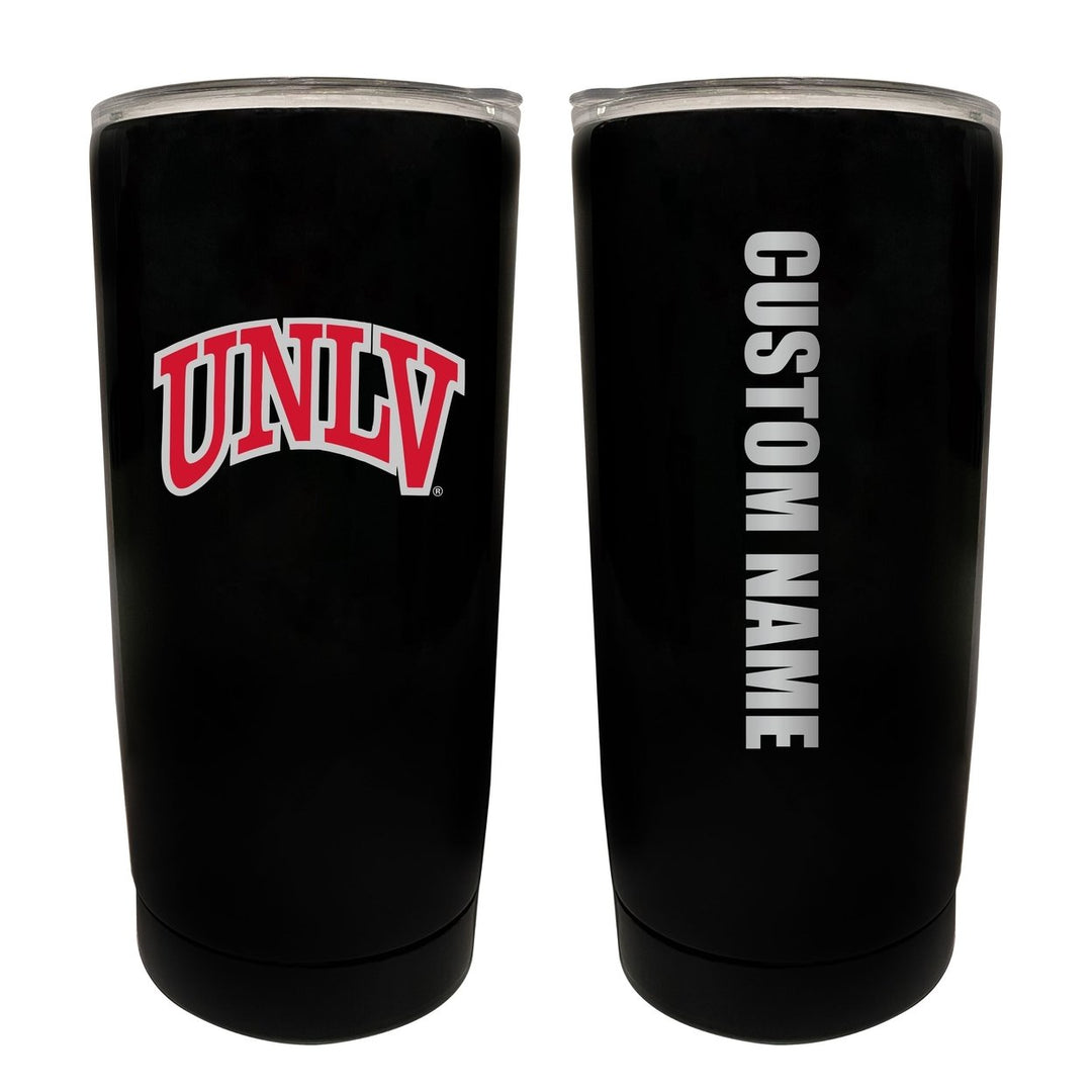 UNLV Rebels Customizable 16 oz Stainless Steel Insulated Tumbler Officially Licensed Collegiate Product Image 1