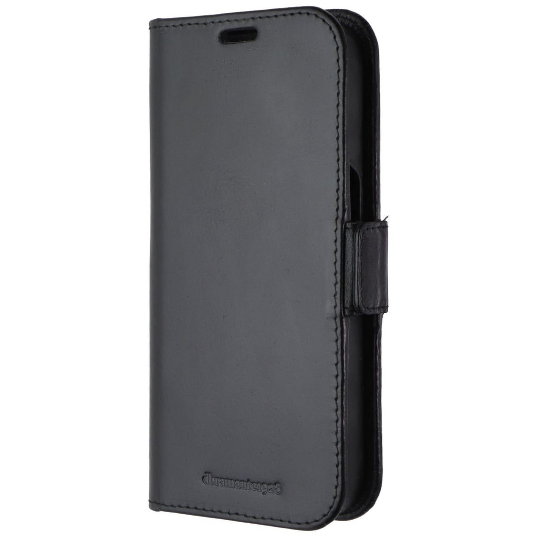 Full-Grain Leather 2-in-1 Wallet Folio Case for Apple iPhone 15 Pro - Black Image 2