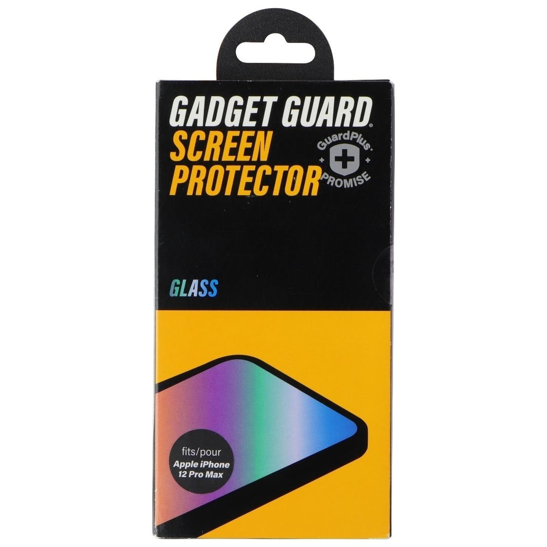 Gadget Guard - Glass Screen Protector for Apple iPhone 12 Pro Max - Clear Image 1