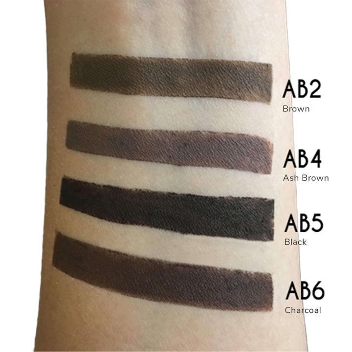 Automatic Eyebrow Pencil Ash Brown Dual Tip Paraben Free 0.22g Recyclable Packaging Image 4