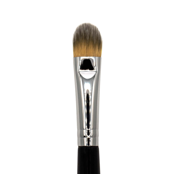 Conceal Brush Synthetic Nylon Firm Bristles Long Handle for Cream Liquid Concealer Image 2