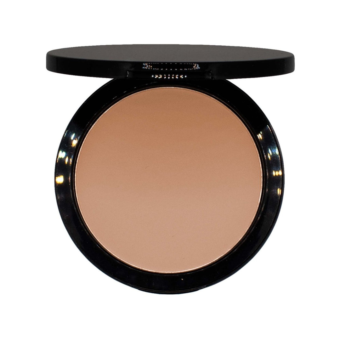 Dual Blend Powder Foundation Fig Lightweight Matte Compact 11.5g All Skin Types Image 4