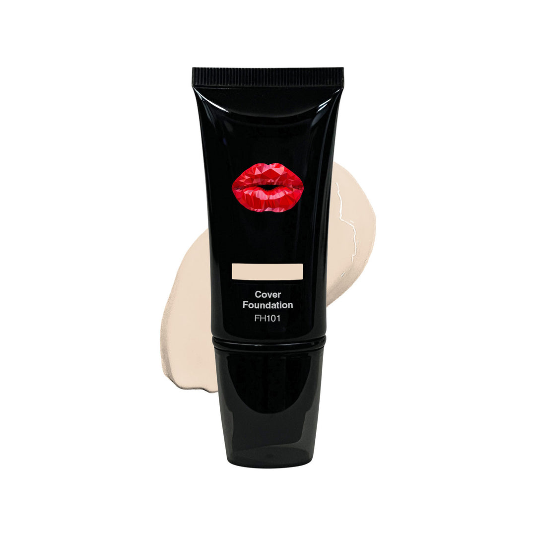 Full Cover Foundation Cream Matte Finish 30ml Blendable Paraben-Free All Skin Types Image 1