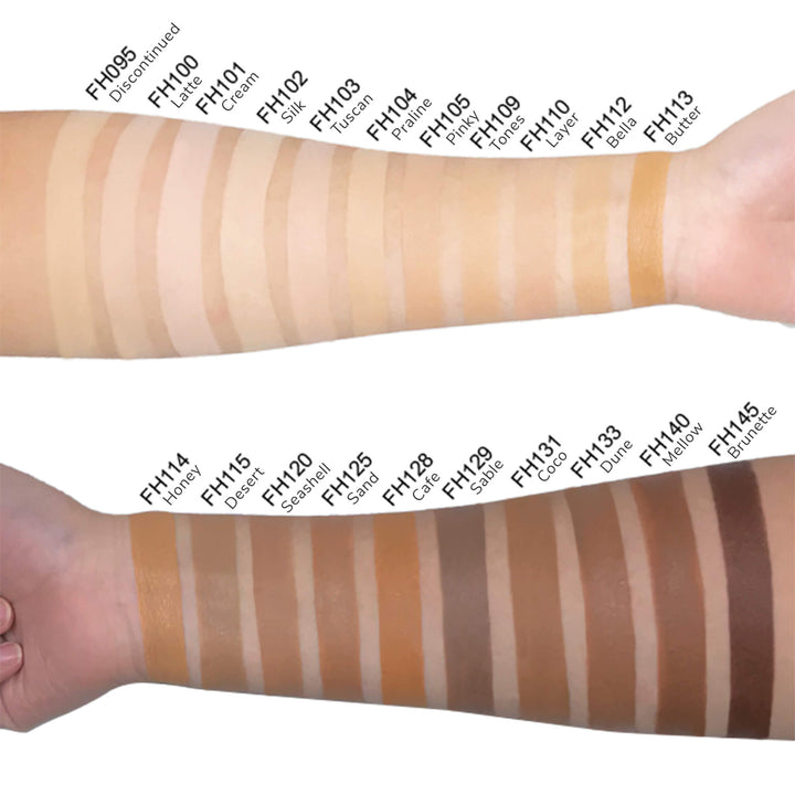 Full Cover Foundation Matte Finish Long Wearing 30ml Blendable Paraben-Free Tones Image 2