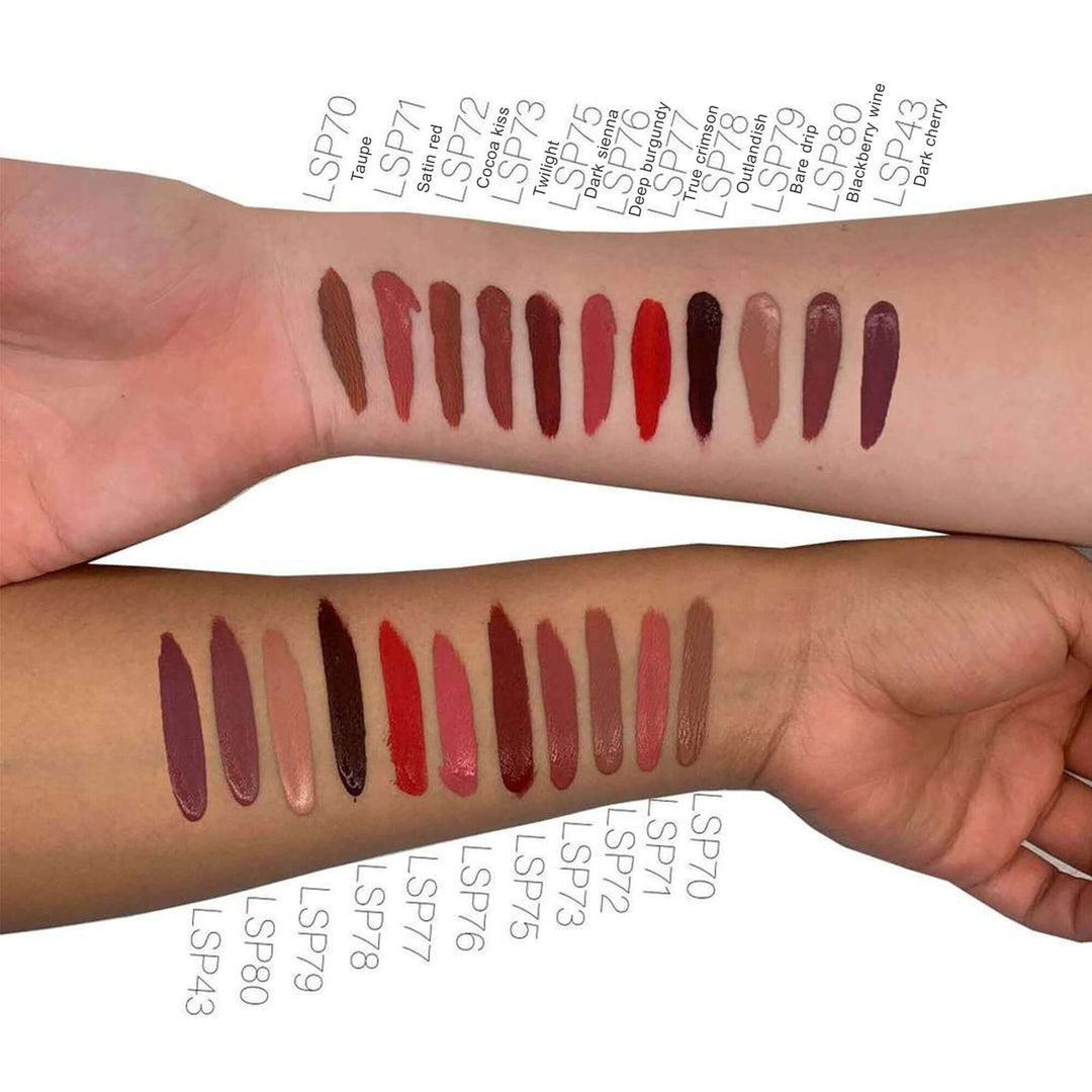 Matte Lip Stain Outlandish 5ml Long-Lasting Liquid Lip Color Vegan Soft Finish Image 3