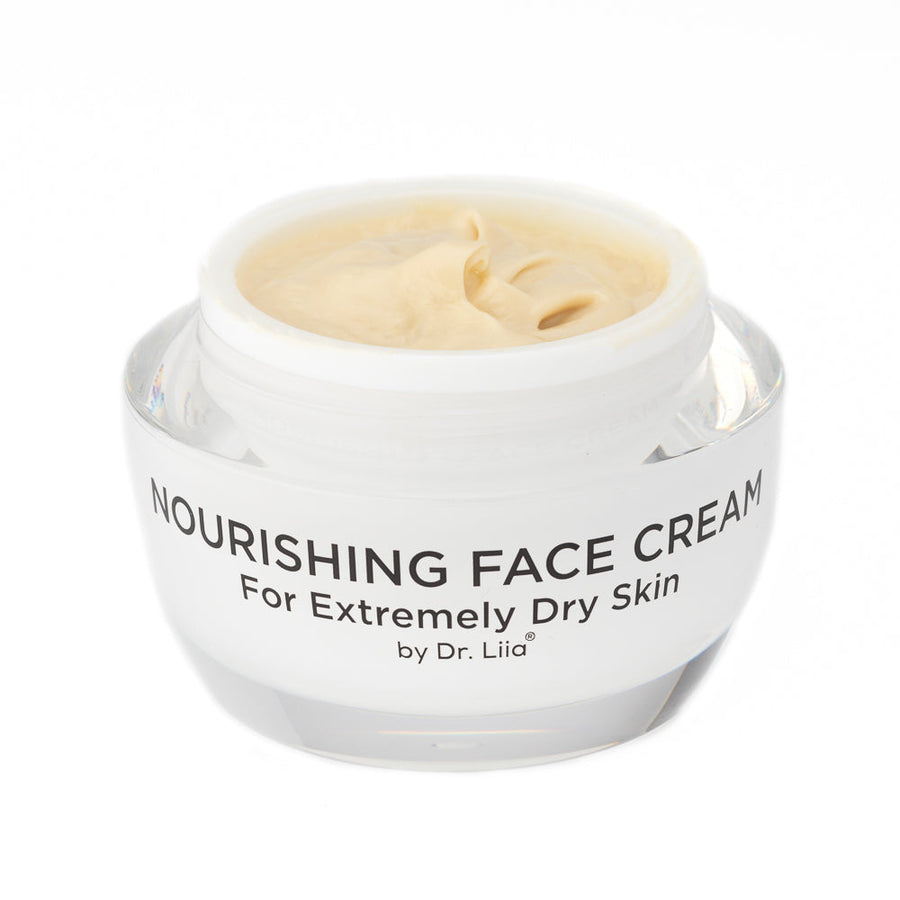 Nourishing Face Cream for Dry Skin Vegan Hypoallergenic Hydrating Moisturizer 50ml Image 1