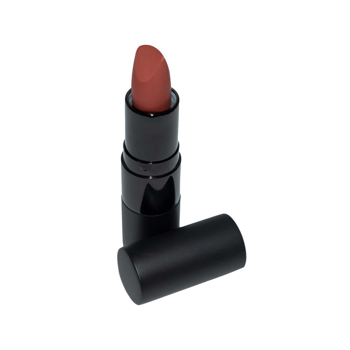 Matte Lipstick Uptown Red Vegan Long-Lasting 3.8g Luxury Makeup Image 3