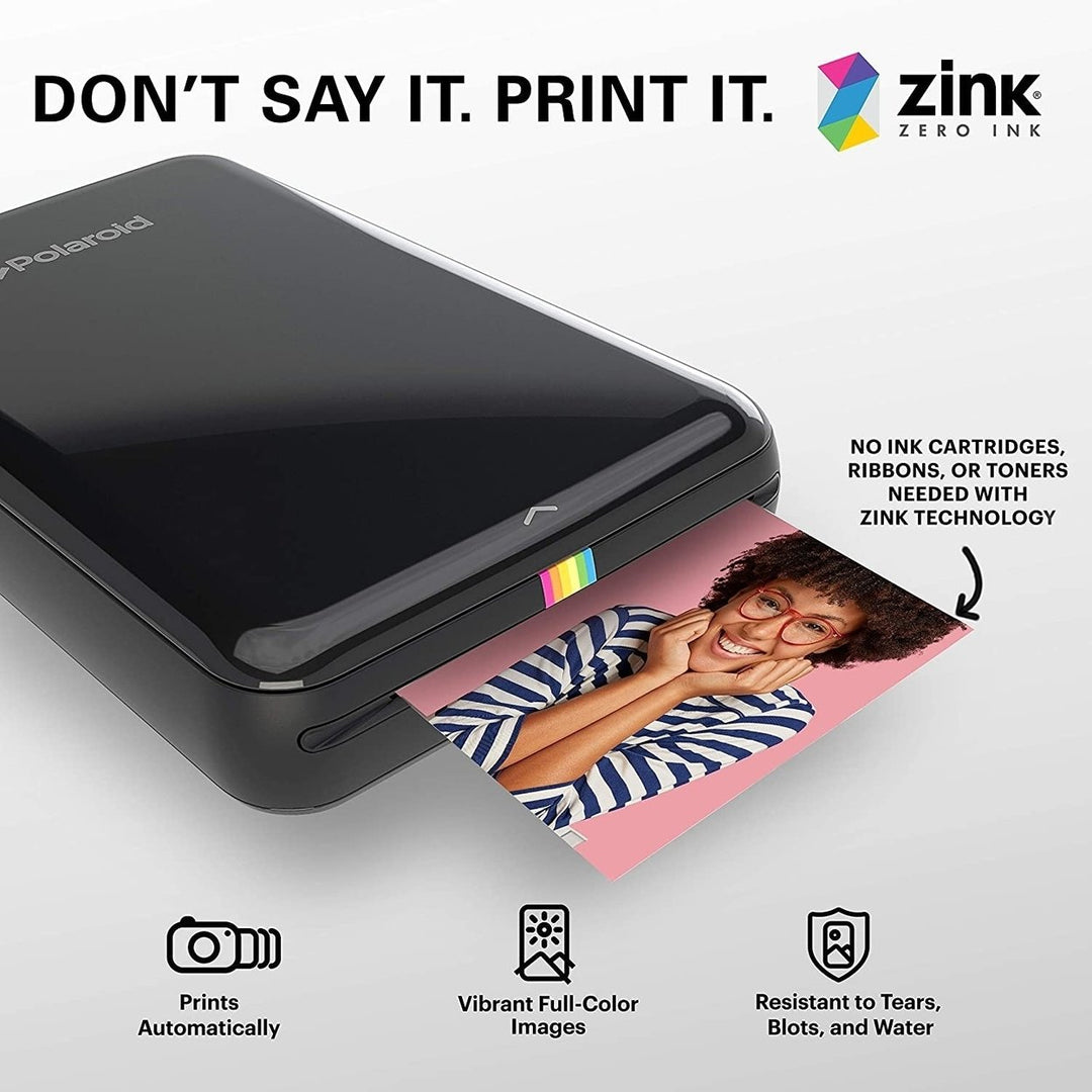 2"X3" Premium Instant Photo Paper (50 Pack) Compatible with Polaroid Snap Snap Touch Zip and Mint Cameras and Printers Image 4