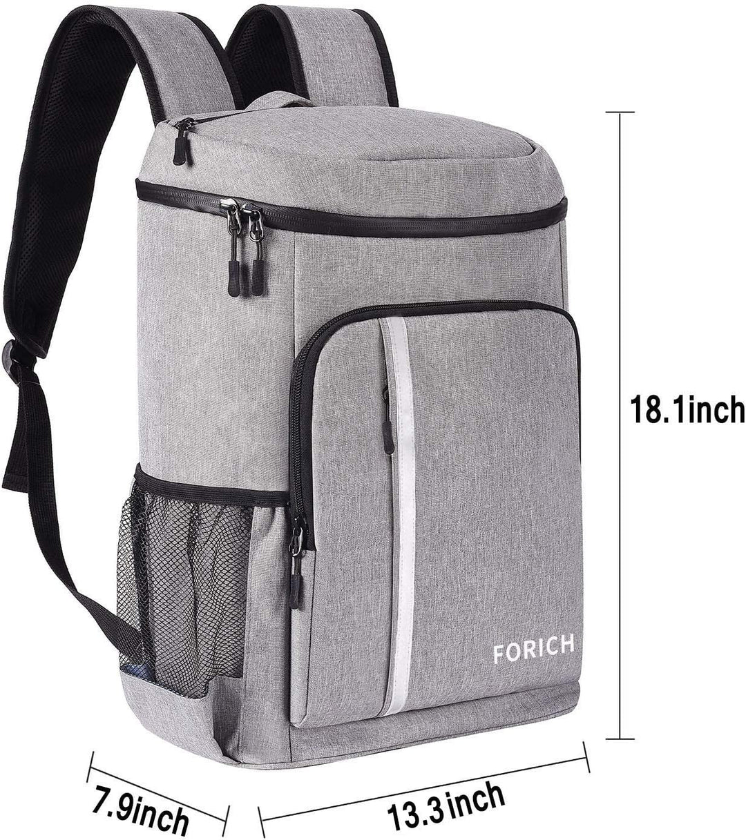 Insulated Leakproof Backpack Cooler Bag for Men and Women - 30 Can Capacity Image 6