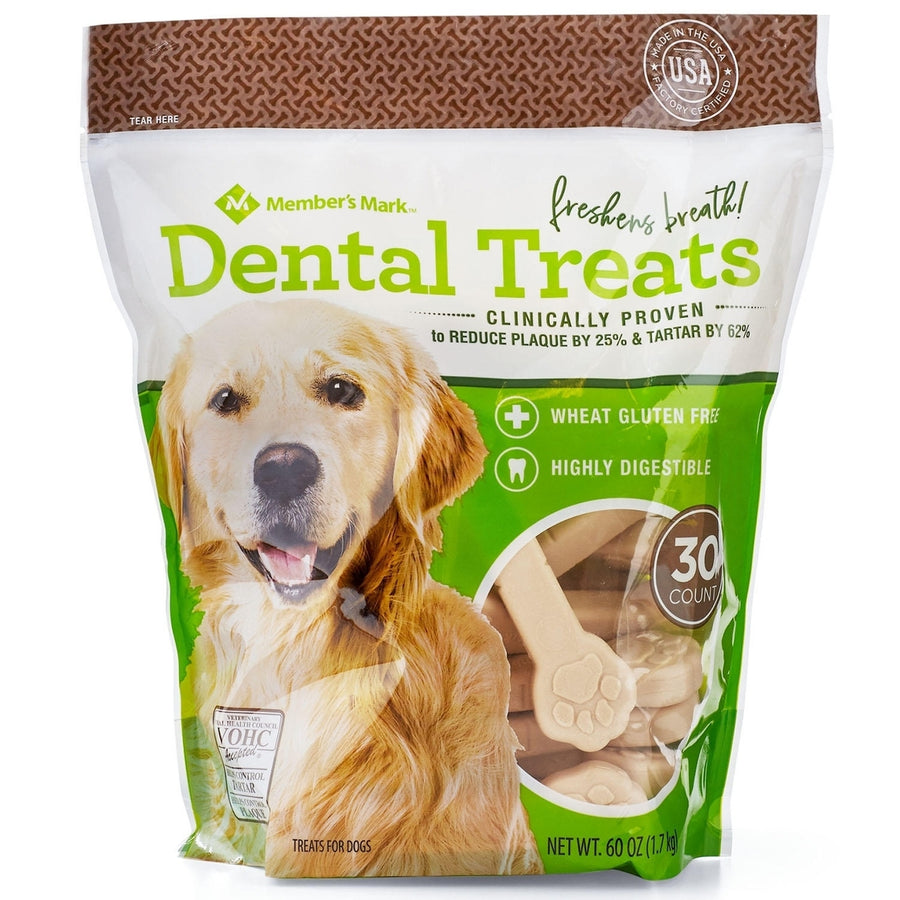 Members Mark Dental Chew Treats for Dogs (30 Count) Image 1