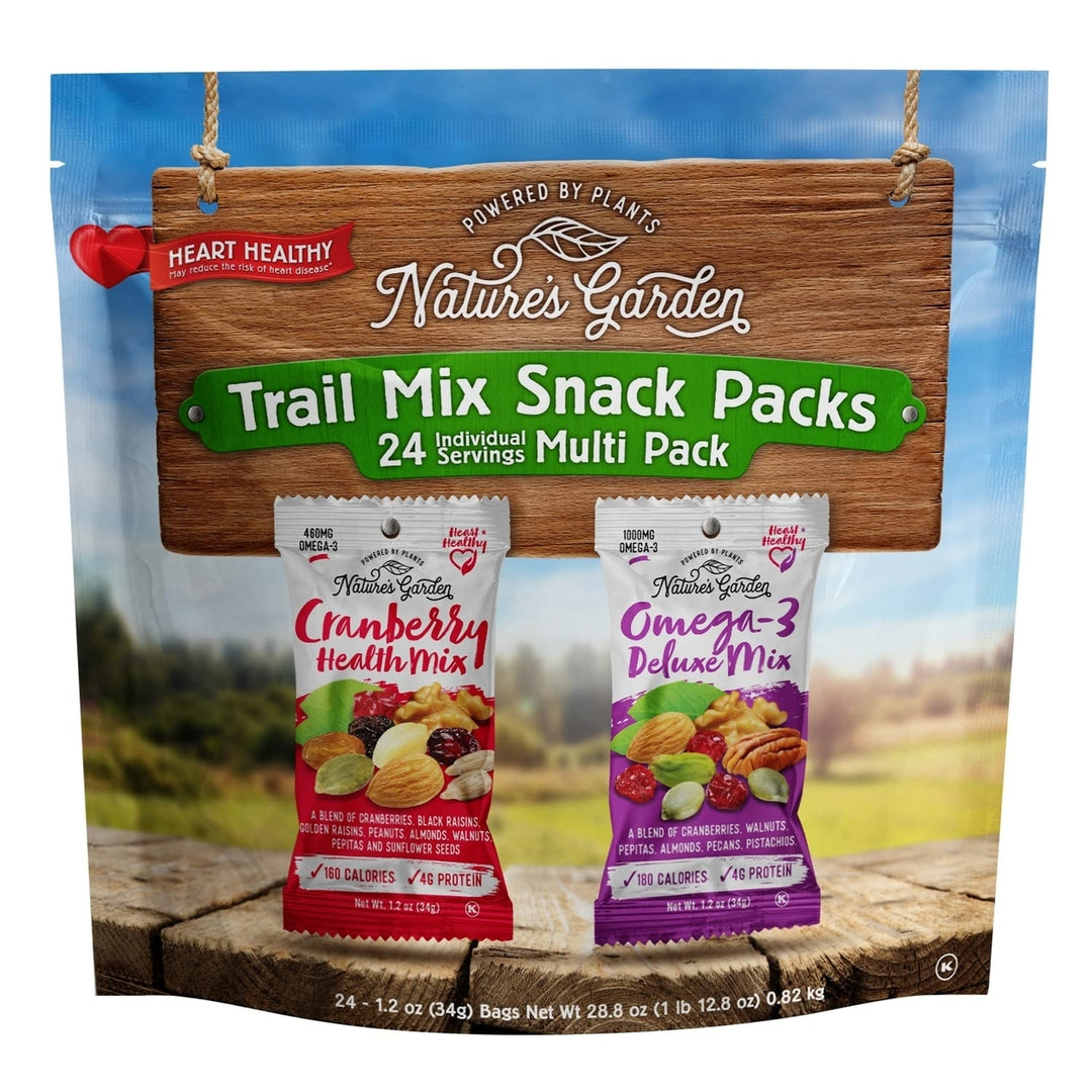 Natures Garden Trail Mix Snack Packs (24 Count) Image 1