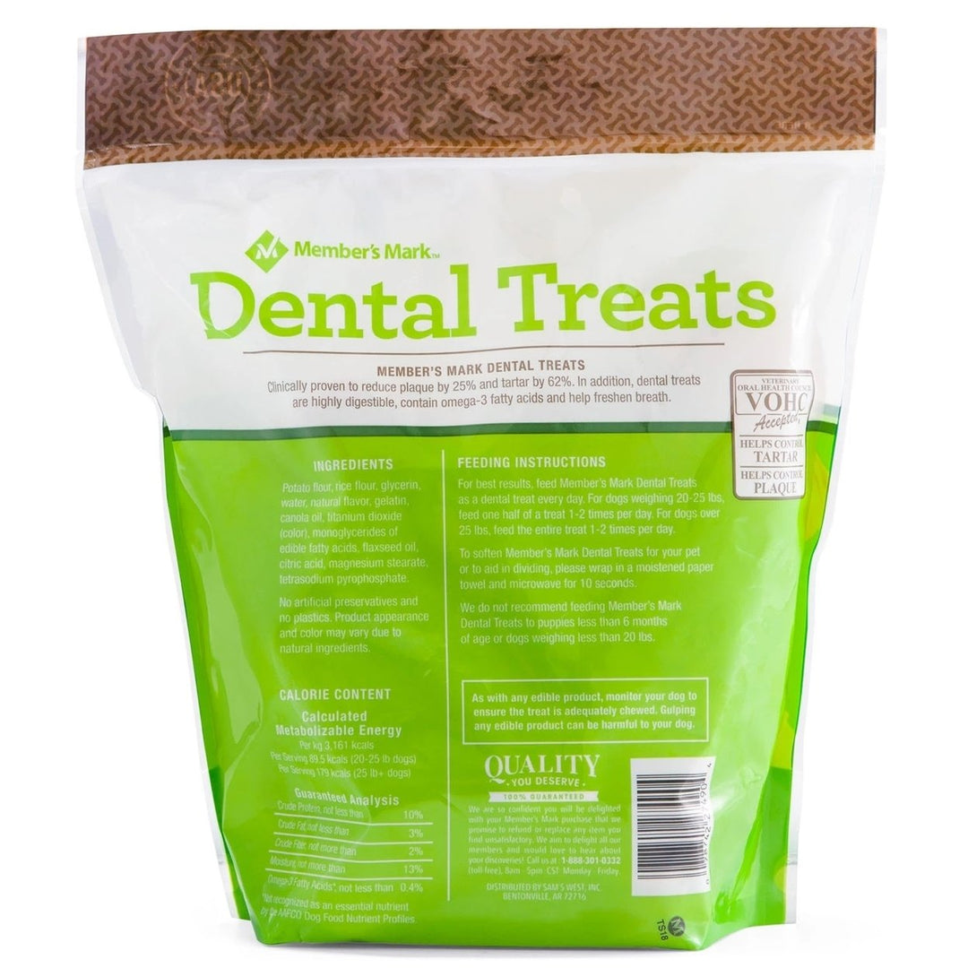 Members Mark Dental Chew Treats for Dogs (30 Count) Image 2