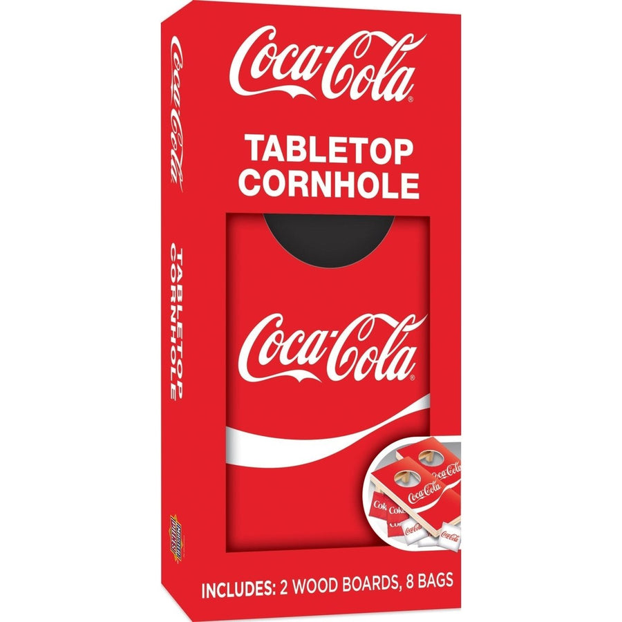 Coca-Cola Tabletop Cornhole Game Image 1