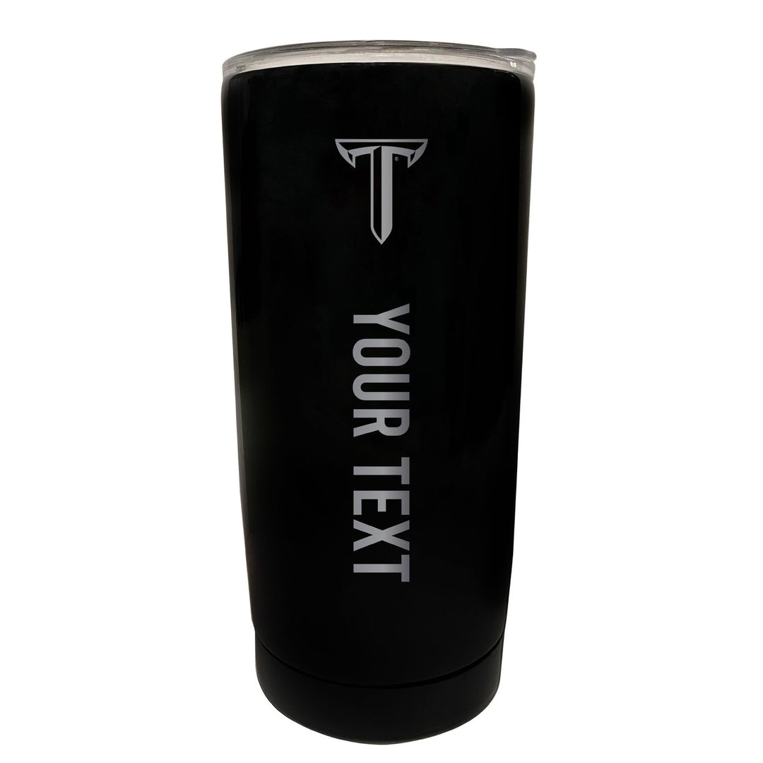 Troy University Customizable 16 oz Engraved Stainless Steel Insulated Tumbler Officially Licensed Collegiate Product Image 1