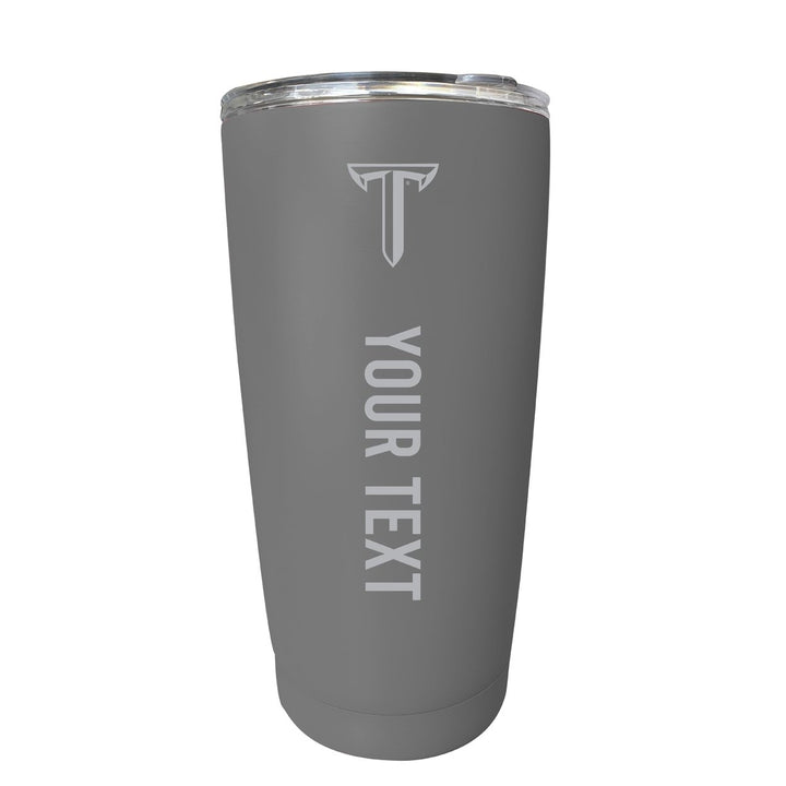 Troy University Customizable 16 oz Engraved Stainless Steel Insulated Tumbler Officially Licensed Collegiate Product Image 1