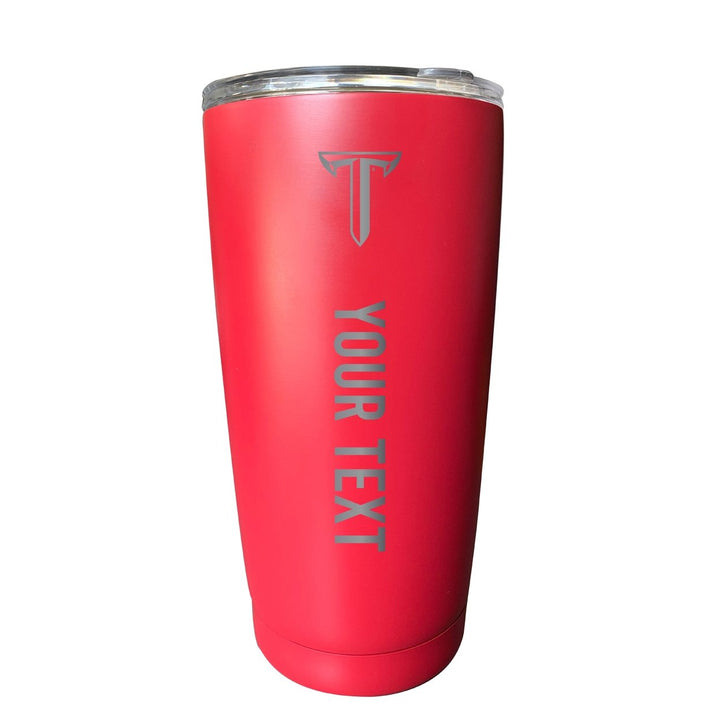 Troy University Customizable 16 oz Engraved Stainless Steel Insulated Tumbler Officially Licensed Collegiate Product Image 4