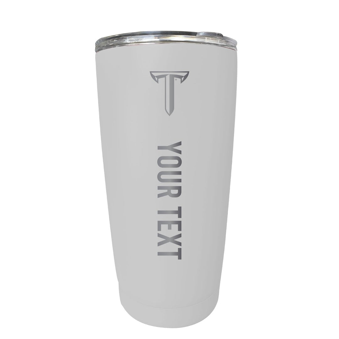 Troy University Customizable 16 oz Engraved Stainless Steel Insulated Tumbler Officially Licensed Collegiate Product Image 7