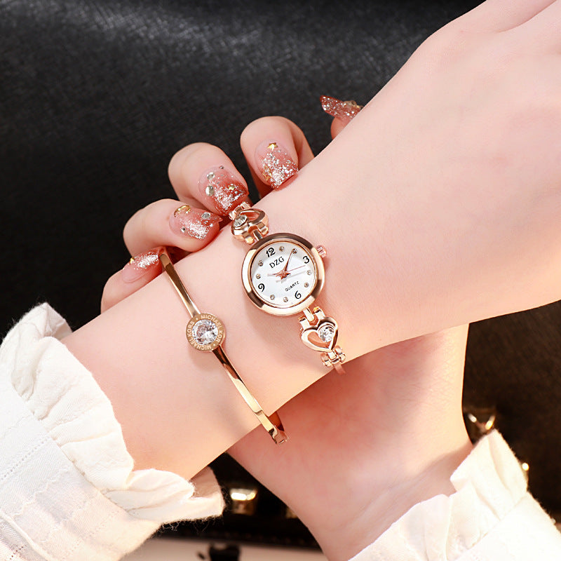 Simple Rhinestone Jewelry For Women Casual Watch Image 1