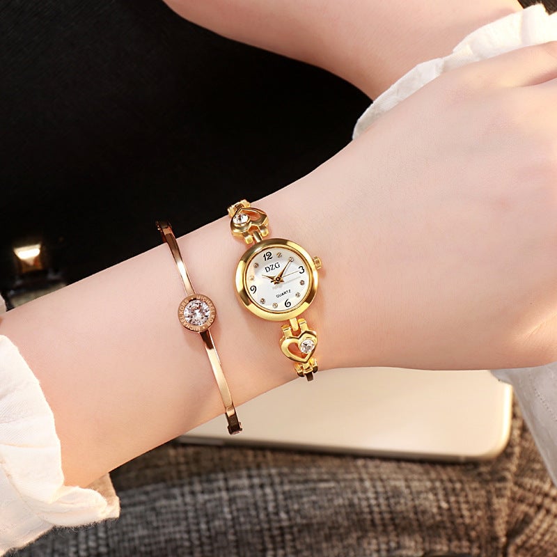 Simple Rhinestone Jewelry For Women Casual Watch Image 1