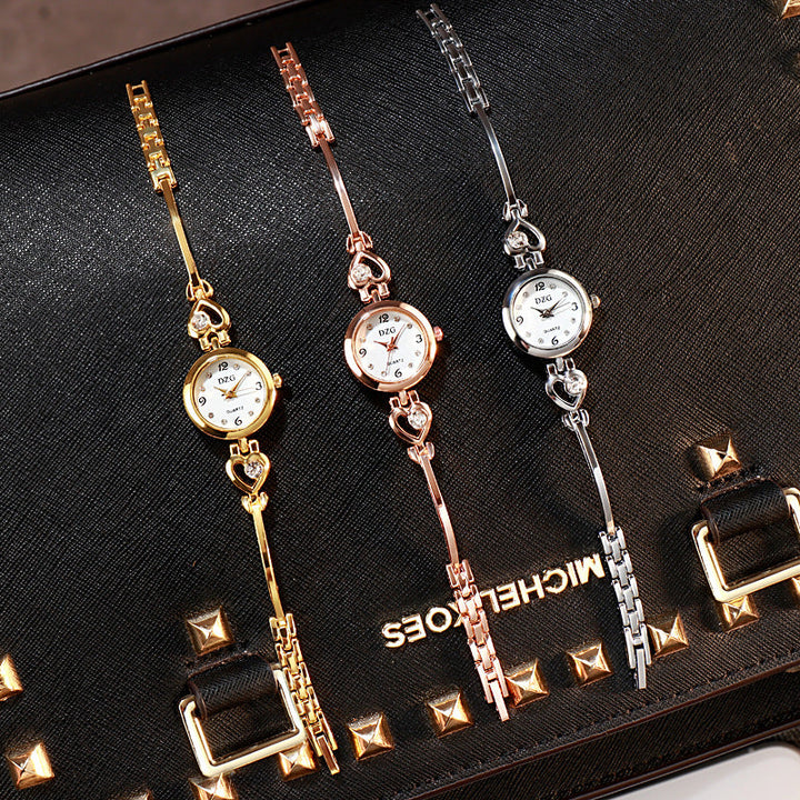 Simple Rhinestone Jewelry For Women Casual Watch Image 10