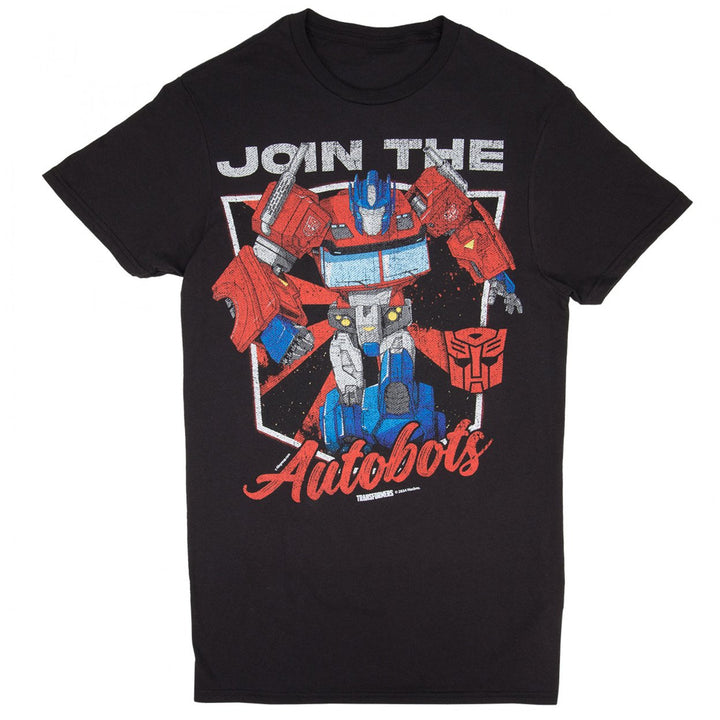 Transformers Optimus Prime Join The Autobots T-Shirt Image 1