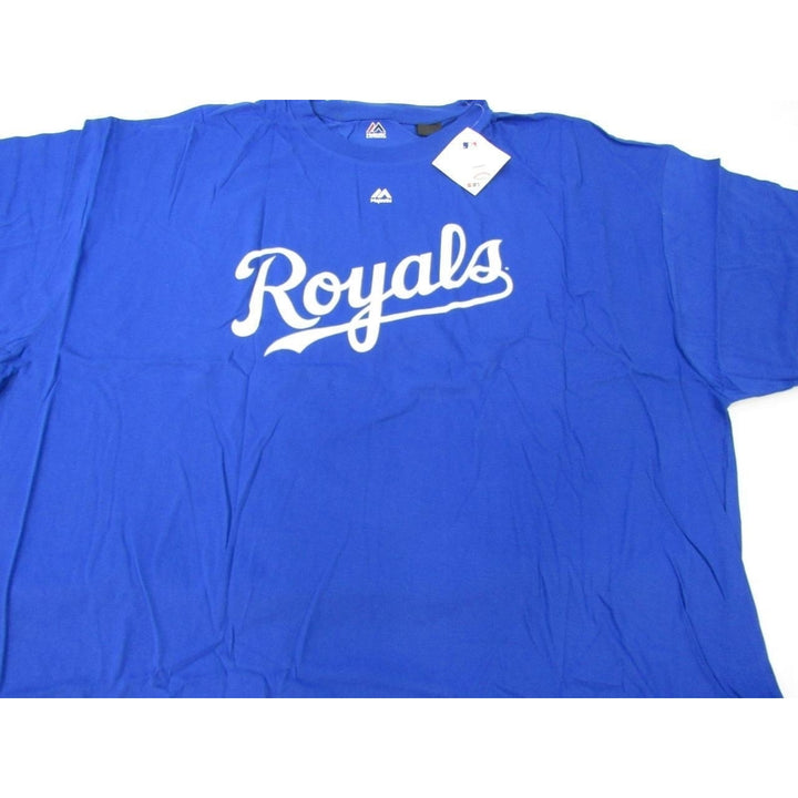 Kansas City Royals 4 Alex Gordon Mens Size 5XL 5XLarge Majestic Shirt Image 6