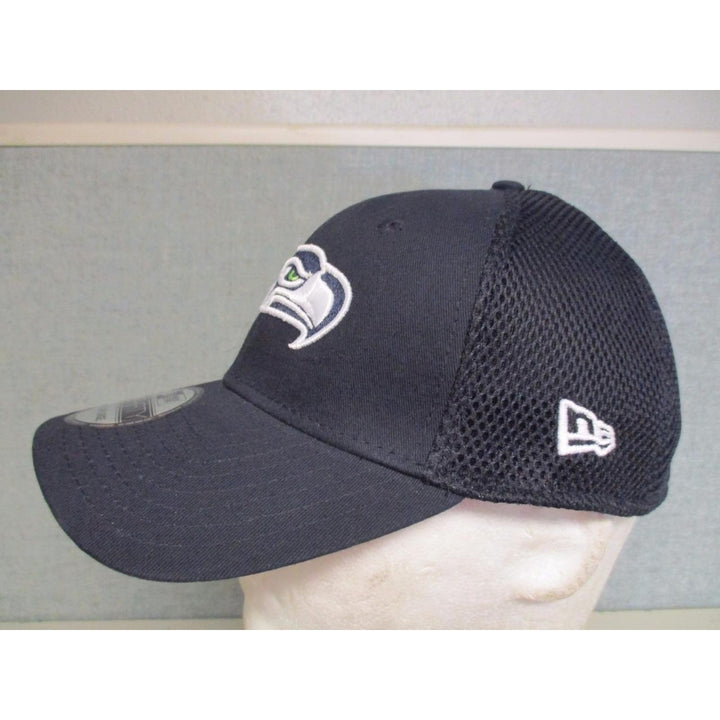 Seattle Seahawks Mens Size M/L ERA 39Thirty Dark Navy Blue Cap Hat 26 Image 3