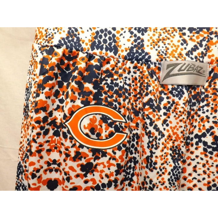 Chicago Bears Womens Size M Medium Zubaz Yoga Leggings Pants Image 4