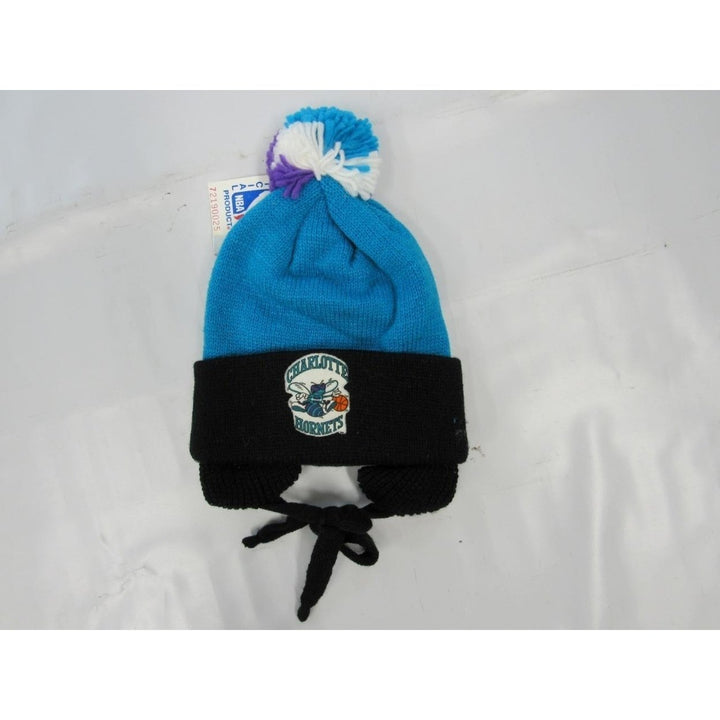 Charlotte Hornets Kids Toddler Unisex Size OSFA Cuffed Beanie Cap Hat Image 4