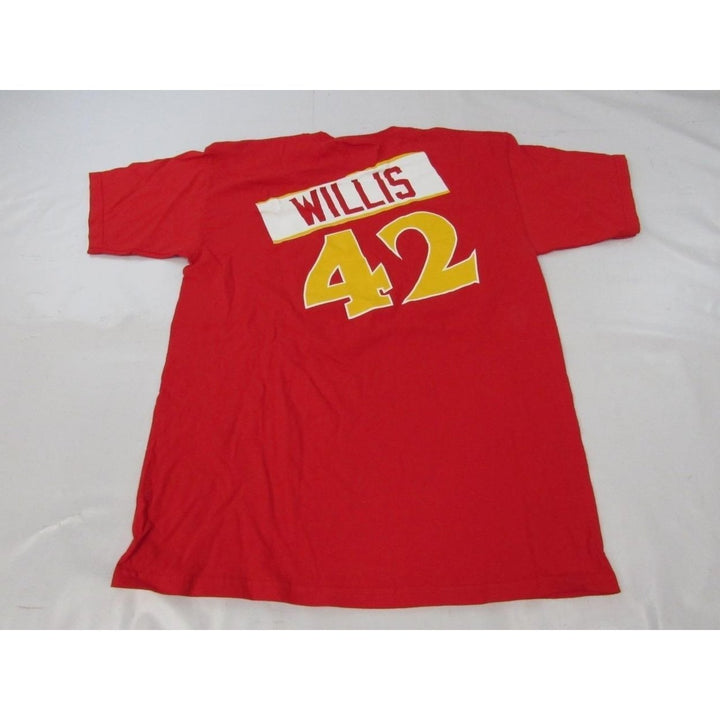 Kevin Willis 42 Atlanta Hawks Mens Size XL XLarge Adidas Shirt Image 2