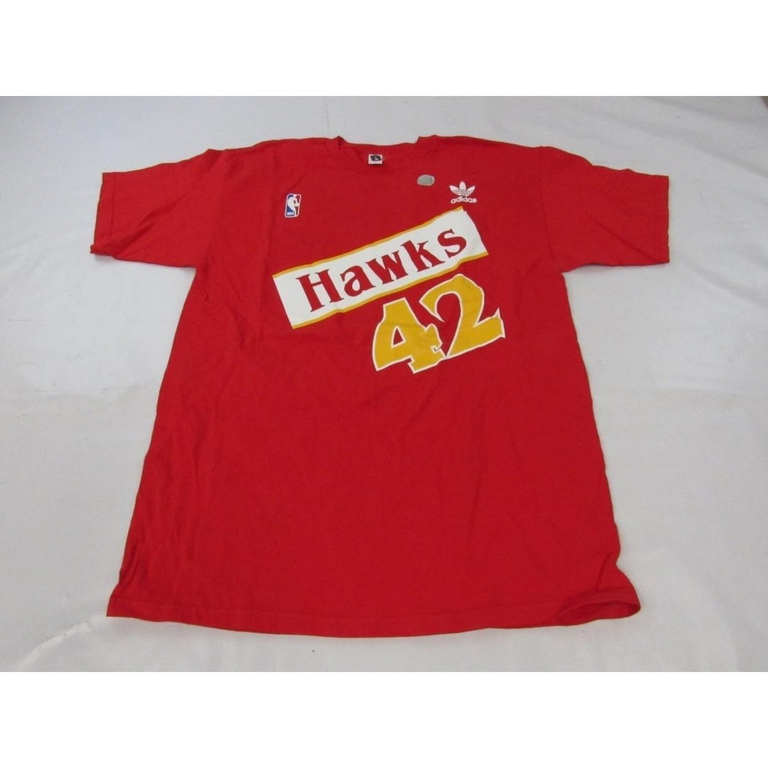 Kevin Willis 42 Atlanta Hawks Mens Size XL XLarge Adidas Shirt Image 4